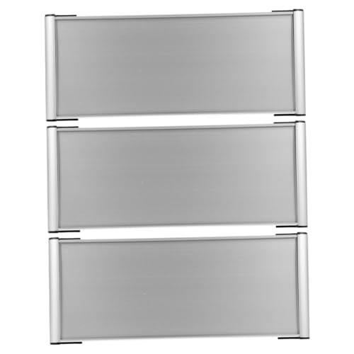 Support de porte personnalisable 12x30cm pour signalisation claire