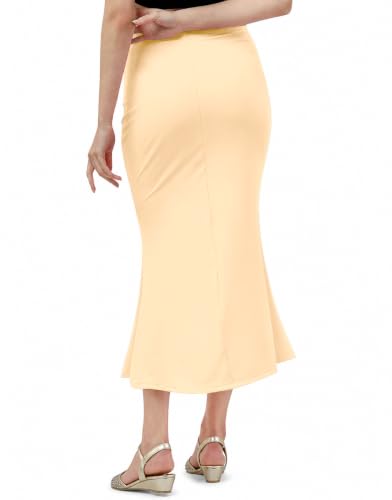 Image of Saree Shapewear Petticoat for Women | Stretchable Saree Shaper | Shapewear for Saree | Petticoat Innerwear | Saree Skirt for Women | Shape Wear for Dresse & Sarees