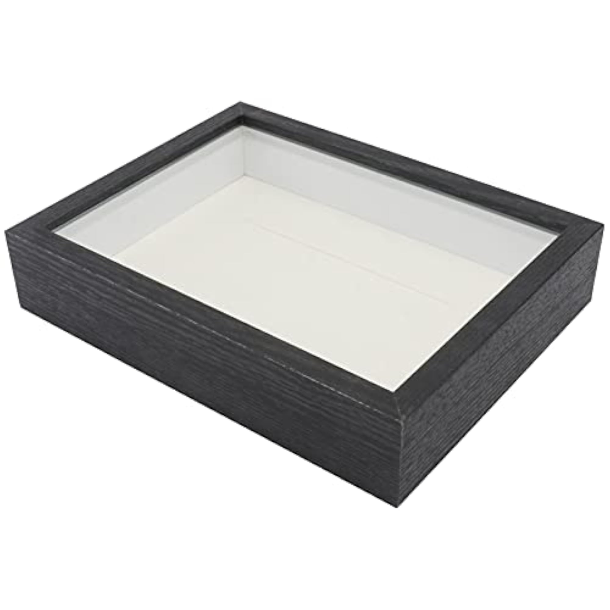 Black Shadow Box Frame for Dried Flower Display
