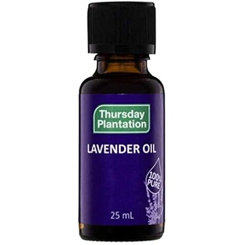 Thursday Plantation Lavender Oil 100% Pure 25ml calm, soothe and relax the body and mind Improve Sleep Quality relieve nervous, made in Australia, with one gift Cover