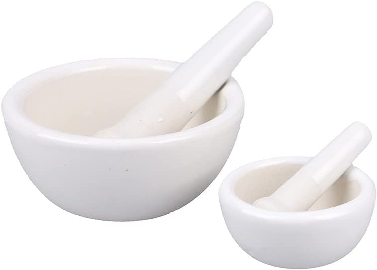 Spice Crusher Ceramic Bowl Hard Food Kitchen Tool Vanilla Spice Tea