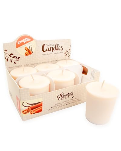 Bougie votive boulangerie pack de 6 bougies parfumées de cire