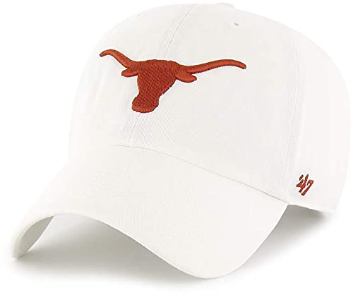 47 Texas Longhorns Gorra Unisex Ajustable Blanca miniatura 1