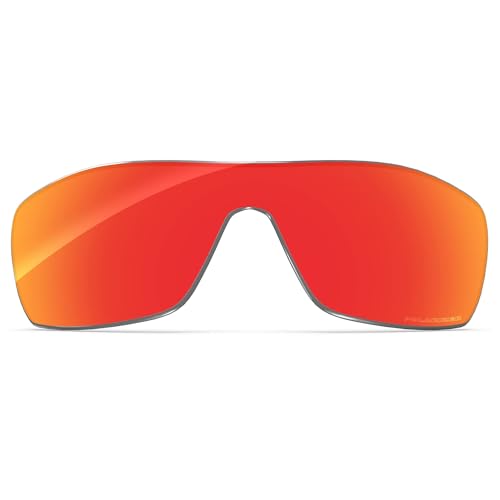Image of Performance Replacement Lenses Compatible with Oakley Turbine Rotor OO9307 Polarized Etched