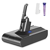 dyson fluffy cleaning head Batería de repuesto de alta calidad: Alta capacidad de 4500 mAh, mucho más larga que la batería original, ideal para reemplazar la vieja como batería de repuesto.