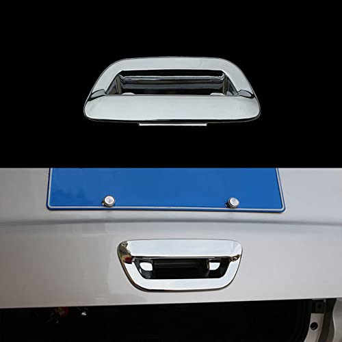 JIERS Para Jeep Compass 2017-2020, capa cromada para maçaneta da porta do porta-malas traseira do ca