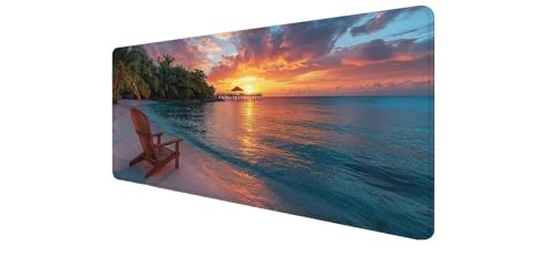 Tapis souris XXL Gaming 1000x500mm pour protéger le bureau et jouer net