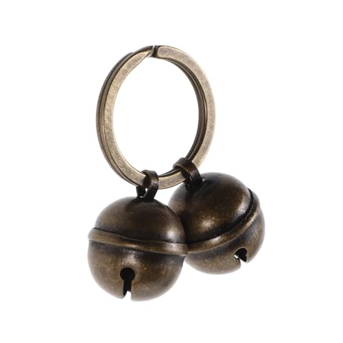 POPETPOP 1 Set Compact Multi Function Pet Collar Bells Durable Metal Hanging Dog Collar Accessory for Cats Dogs Pets Lightweight Portable with Safety Assurance for Peace of Mind