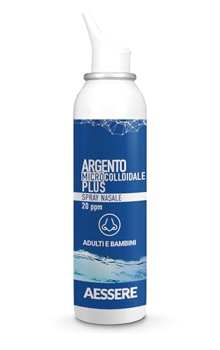Argento Colloidale Plus Nasale Spray - 20 PPM, 100 ml