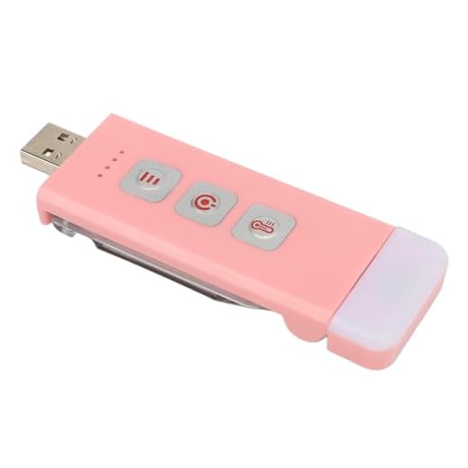 Airshi Clip On Reading Light, Strong ABS Book Reading Light 4 Color Temp 400mAh Eye Caring 9 Dimming Modes for Office (Pink)