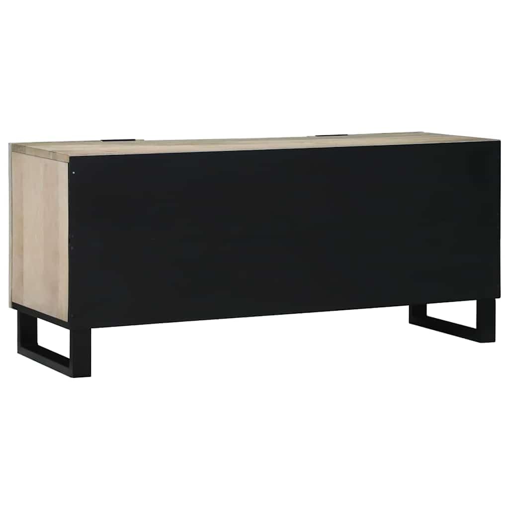TV-Einheit mit Schubladen, Weiß, 105x33x46 cm, Holzwerkstoff, Hängend, Modernes Media Center für Wohnzimmer und Schlafzimmer