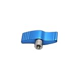 1pc M3 M4 M5 M6 Daumen Mutter L-typ/T-typ Hand Fest Muttern Griff Einstellbare schmetterling Form Mutter for DSLR SLR Kamera(Blue T-shape,M6 (1pcs))