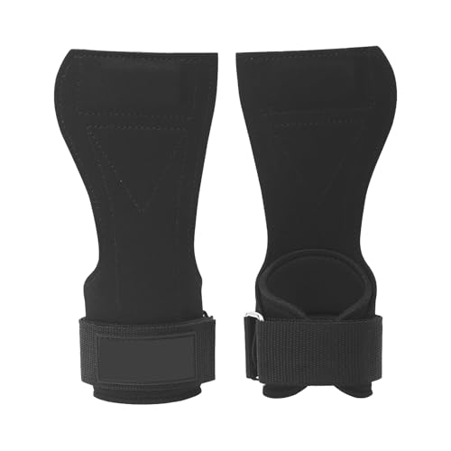 Correas de levantamiento de pesas, almohadillas antideslizantes para levantamiento de potencia, empuñaduras de muñeca para gimnasio, fitness, entrenamiento, entrenamiento, gimnasio