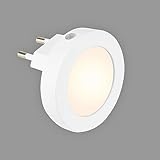 Das Night light kann auch als Orientierungslicht verwendet werden, um ein sicheres Gefühl zu vermitteln. Die Stilllampe ist praktisch, um morgens oder nachts den Weg zum Badezimmer zu finden oder um im Dunkeln den Weg durch das Haus zu beleuchten