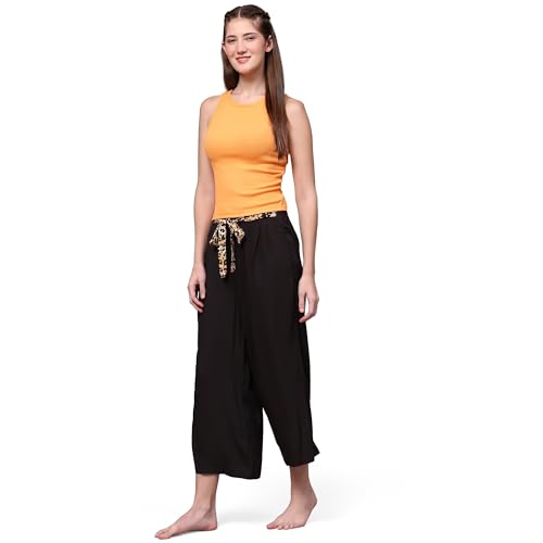 Image of B STORIES Women's Pyjama Pants - Relaxed Fit Nightwear Bottoms | Soft Pyjamas with Pockets | Breathable & Comfortable Sleepwear for Women (S-2XL)