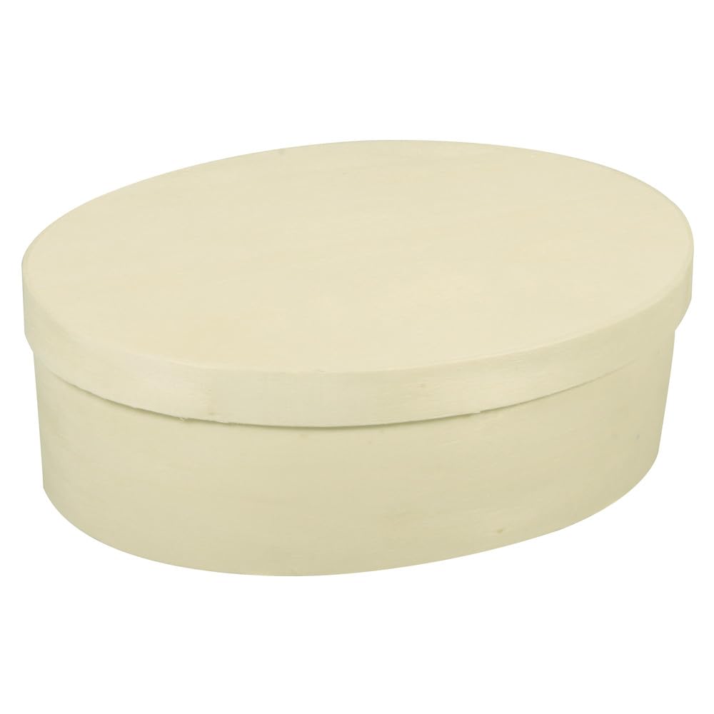 Rayher 62389000 Chipbox Oval FSC Mix Credit 11 x 16 x 5.5 cm