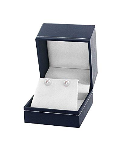 THE PEARL SOURCE Freshwater Real Pearl Stud Earrings for Women - 14K Gold Hypoallergenic with Genuine Cultured Pearls4