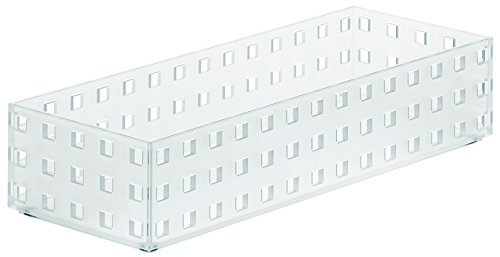 ライクイット (like-it) 収納ケース 小物収納 ブリックス 280 スリム M 幅10.5x奥28x高6.3cm クリア 日本製 9011