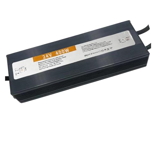 Transformateur LED étanche IP67 avec protection intégrée et puissance maximale 24V 400W