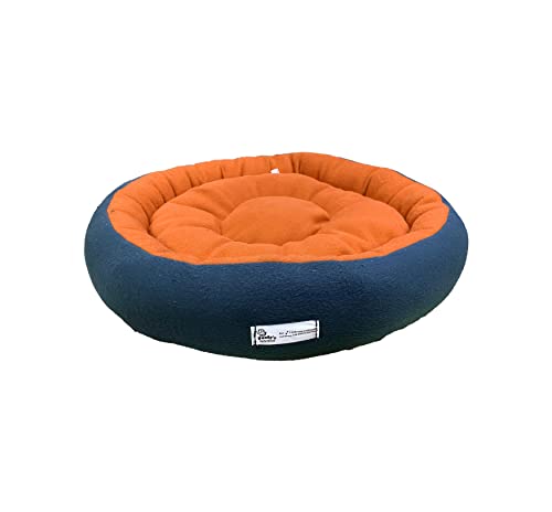 Image of Premium XL Size Dog Bed for XL Dogs and Puppies Anti Skid Bottom Washable Orthopedic Big Dog /cat Beds Orange /Blue
