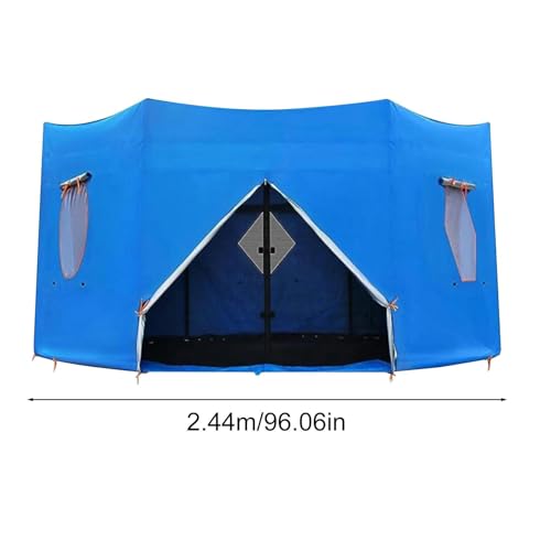 Toldo de cama elástica y tienda de campaña resistente a la lluvia para jardín 6