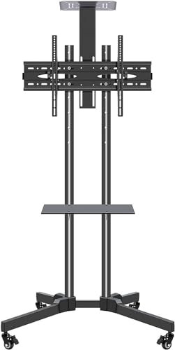 Soporte móvil giratorio para TV de pie miniatura 1