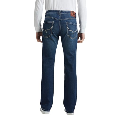 Image of Pepe Jeans Men's Regular Fit Jeans | Mid Rise | Holborne Fit | Jeans for Man