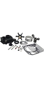 Evinrude Complete Outboard Powerheads 5001595 Water Pump Impeller Kit For Johnson Evinrude V4 V6 VOutboard 75- 250HP Evinrude Boat Outboard Cowlings And Housings