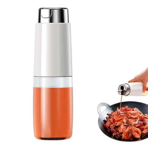 Botella dispensadora de aceite con tapón vertedor automático 2