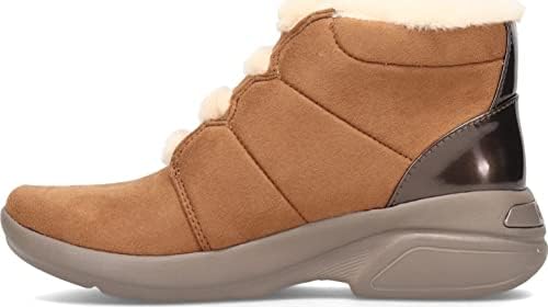BZees Womens Golden Puff Ankle Boot Toffee Microfiber 6.5 M | Image 2