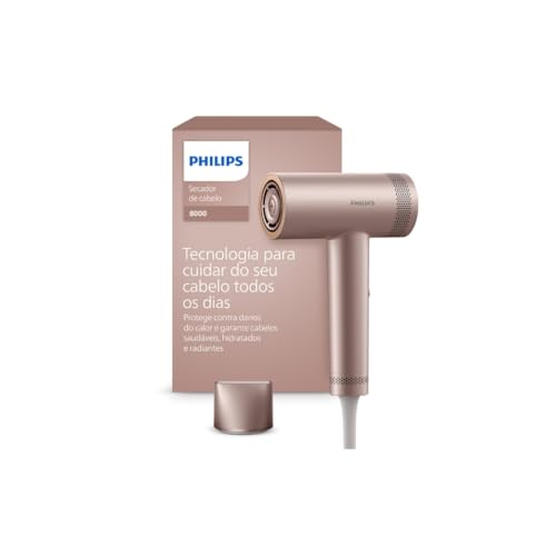 Secador de Cabelo Philips Série 8000 ThermoShield 1400W 110V