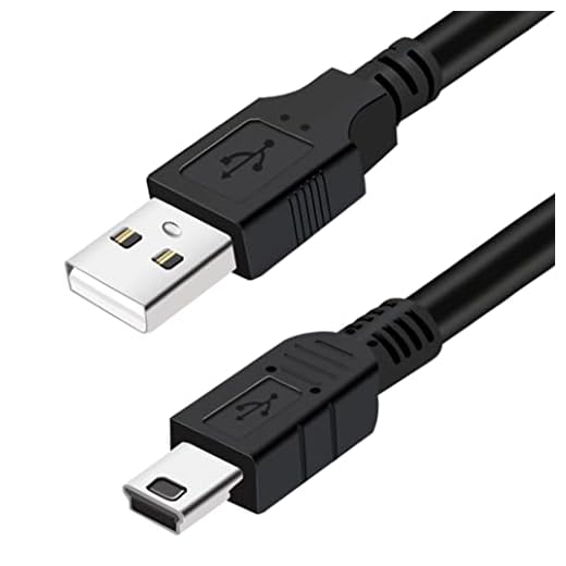 PS3 Charger Cable,VOTY PS3 Charging Cord Mini USB Cable for Garmin GPS,Sony Playstation 3 Wireless Controller CECHZC2U DualShock 3 SIXAXIS,PS3 Controller Charger Cord,Mini-B Cable Data 10FT,6FT Long