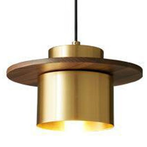 Plafonnier suspendu en cuivre moderne pour sublimer votre chambre à coucher