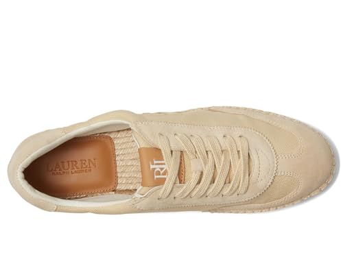 Lauren Ralph Lauren Women's Luize Canvas & Suede Espadrille Sneaker2