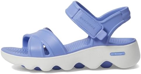 SKECHERS Womens Foamies Massage Fit - Heartfelt Periwinkle 9 Medium
