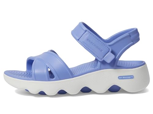 SKECHERS Womens Foamies Massage Fit - Heartfelt Periwinkle 9 Medium