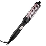 Dyaucwpo Spazzola ad Aria Calda, Spazzola Termica, Thermal Brush, Spazzola Calda in Tormalina Ceramica, Arricciacapelli Rotonda Elettrica Riscaldata, per Capelli Voluminosi, Asciuga e Modella