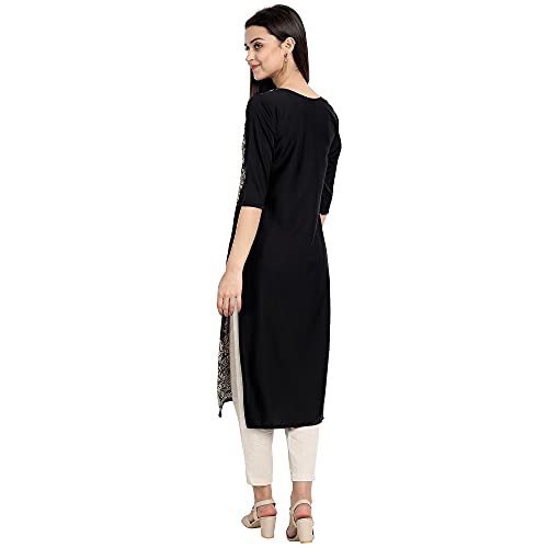 Image of Women's Crepe Regular Kurta
