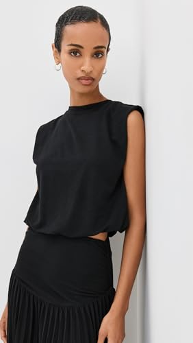 Women's Field of Dreams Top, Onyx, Black, M2