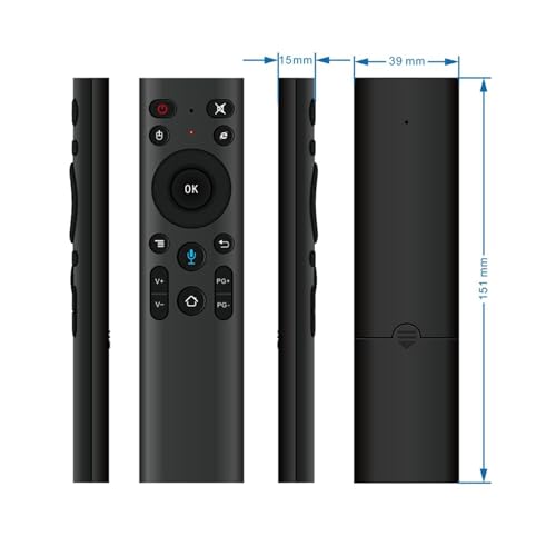 Télécommande vocale Bluetooth Q5 Air Mouse pour Smart TV et box Android