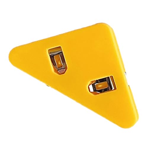 Pssopp - Pssopp Pince en Papier D'angle Triangulaire ABS, Pinces de Page de Livre Réglables avec Grande Largeur D'ouverture Effet de Serrage Fort pour la Maison de L'école de Bureau