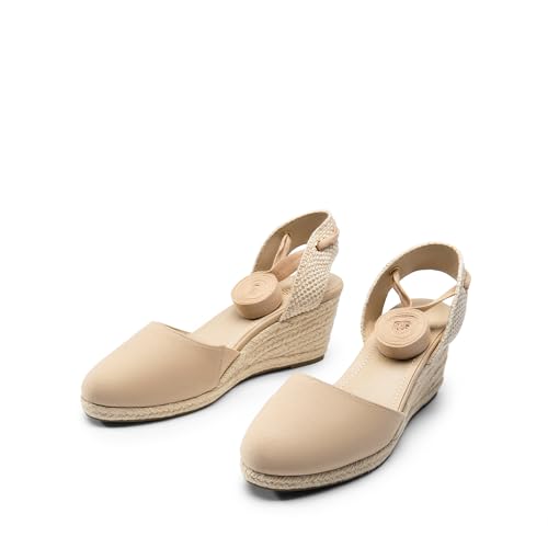 Image of DREAM PAIRS Espadrille Platform Wedge Sandals
