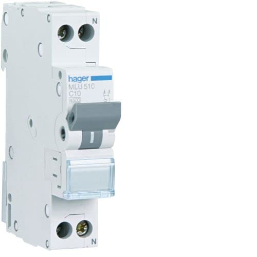 Interruptor automático magnetotérmico serie ML, 1P+N, 2A, C, 6KA