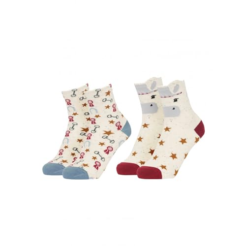 Mini chaussettes enfant LeMieux Chancer en lot de 2 paires confortables