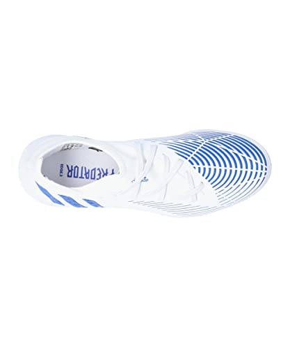 adidas Predator Edge.3 in Junior Football Boots Trainers (UK 1.5 US 2 EU 33 1/2, White Blue GX2647)4