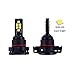 SOCAL-LED LIGHTING 2x H16 5202 LED Fog Light Bulb for Powersports Advanced 3030 SMD Bright Colorful Daytime Running DRL Lamp, Ice Blue