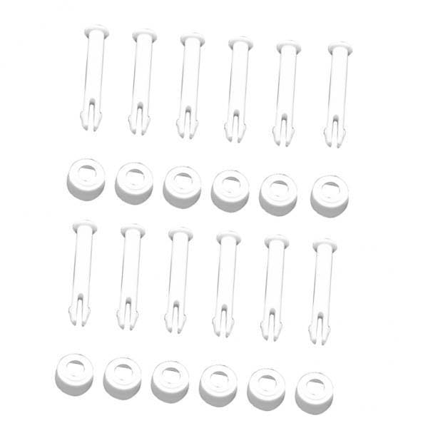 5X Pool Joint Pins & Rubber Seals for Intex Metal Frame Pool 12Pcs-image-30
