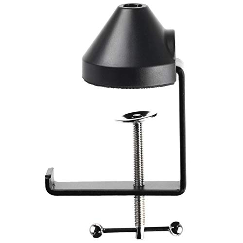 LANUCN Escritorio Clamp C para Brazo Microfono, Mesa Tijera para Boom Arm, Soporte de Escritorio para rode psa1, Lámpara de Escritorio Cover