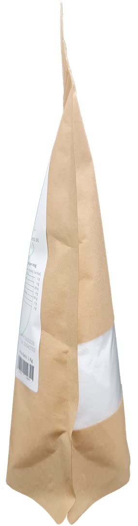 Biorganic Xilitol 1 kg Natural de Abedul Sin MGOs Sin Gluten Vegano
