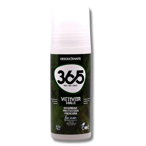 365 Vetiver Desodorante Antitranspirante para Hombre 3 oz miniatura 1